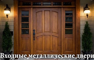 Входные металлические двери