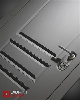 Входная дверь Платинум с Зеркалом Максимум - Сандал белый - фото 101238