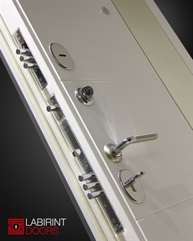 Входная дверь Платинум 07 - Белое дерево - фото 101324