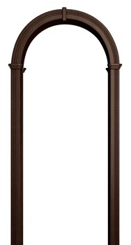 АРКА ВАЛЕНСИЯ ЭКОШПОН,ЦВЕТ - ТИКОВОЕ ДЕРЕВО