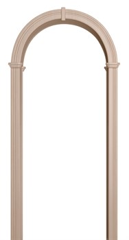 АРКА ВАЛЕНСИЯ ЭКОШПОН,ЦВЕТ - СВЕТЛЫЙ ВЕНГЕ