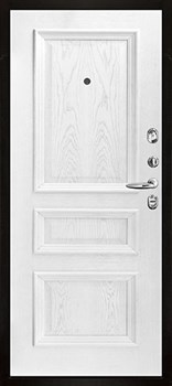 Дверь входная Флагман Монарх Z, цвет Бетон графит, панель - Барселона цвет Дуб perla - фото 106756