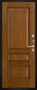 Дверь входная Президент Х7, цвет хамелеон антик, панель - вена цвет античный дуб - фото 107030