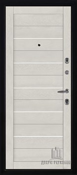 Дверь входная уличная Панцирь, цвет букле опал, панель - light 2127 цвет бьянка soft - фото 107736