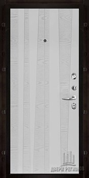 Дверь входная уличная Панцирь, цвет букле опал, панель - trend цвет chiaro patina argento (ral 9003) - фото 107748