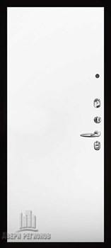 Дверь входная уличная Тор Термо, цвет тик, панель - aurum цвет аляска гладкая - фото 108077