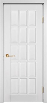 Дверь межкомнатная Лондон 2 эмаль белая - фото 110110