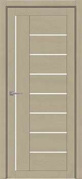 Дверь межкомнатная Light 2110 SoftTouch кремовый soft touch остекленная - фото 110286