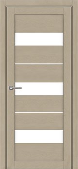 Дверь межкомнатная Light 2126 SoftTouch кремовый soft touch остекленная - фото 110315