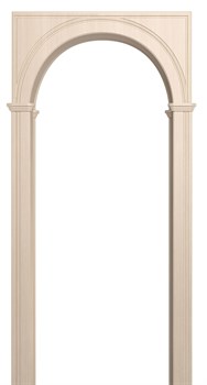 АРКА ПАЛЕРМО ПВХ,ЦВЕТ - БЕЛЕНЫЙ ДУБ