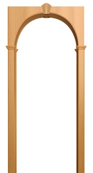 АРКА МИЛАНО ПВХ,ЦВЕТ - МИЛАНСКИЙ ОРЕХ