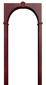 АРКА МИЛАНО ПВХ,ЦВЕТ - МАХАГОН