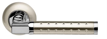 Ручка Armadillo (Армадилло) раздельная Eridan LD37-1SN/CP-3 матовый никель/хром - фото 114499