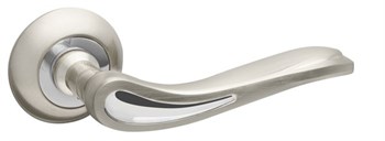 Ручка Fuaro (Фуаро) раздельная R.RM54.MELODY (MELODY RM) SN/CP-3 матовый никель/хром - фото 115064