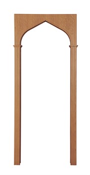 АРКА УФИМКА ПВХ,ЦВЕТ - МИЛАНСКИЙ ОРЕХ