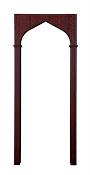 АРКА УФИМКА ПВХ,ЦВЕТ - МАХАГОН