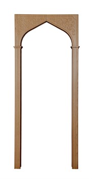 АРКА УФИМКА ПВХ,ЦВЕТ - СВЕТЛЫЙ ДУБ