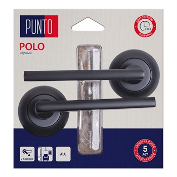 Ручка Punto (Пунто) раздельная LM/A R.TL54.POLO/HD BL-24 черный - фото 116396