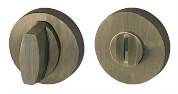 Ручка Armadillo (Армадилло) поворотная BK6.R.URB52 (WC-BOLT BK6/URB) АВ-7 бронза - фото 116587