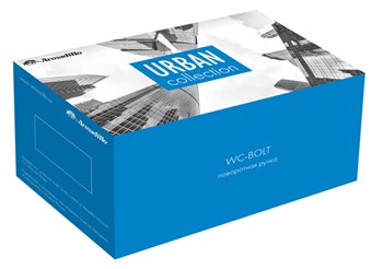Ручка Armadillo (Армадилло) поворотная BK6.R.URB52 (WC-BOLT BK6/URB) АВ-7 бронза - фото 116589