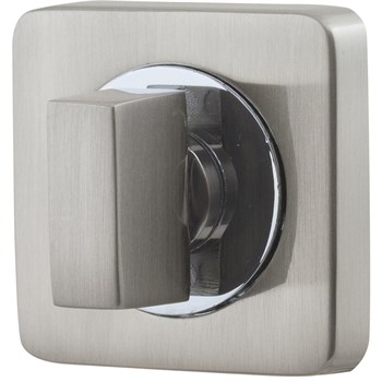 Ручка Armadillo (Армадилло) поворотная BK6.K.SQ52 (BK6/SQ) SN/CP-3 матовый никель/хром - фото 116723