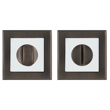 Ручка Punto (Пунто) поворотная BK6.K.QL52 (BK6 QL) GR/CP-23 графит/хром - фото 117512