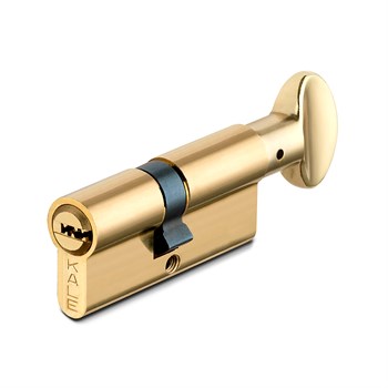 Цилиндровый механизм Kale kilit (Кале килит) с вертушкой 164 BM/72 (30+10+32) mm латунь 5 кл. - фото 117738
