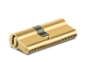 Цилиндровый Kale kilit (Кале килит) механизм 164 BN/68 (26+10+32) mm латунь 5 кл. - фото 117756