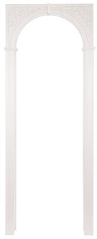 АРКА КАЗАНКА ПВХ,ЦВЕТ - БЕЛАЯ ЭМАЛЬ