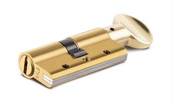 Цилиндровый механизм Kale kilit (Кале килит) с вертушкой 164 DBM-E/70 (30+10+30) mm латунь 5 кл. - фото 117801