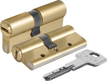 Цилиндровый Kale kilit (Кале килит) механизм 164 DBN-E/80 (30+10+40) mm латунь 5 кл. - фото 117840