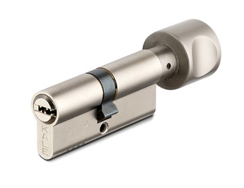 Цилиндровый механизм Kale kilit (Кале килит) с вертушкой 164 OBS SCE/80 (30+10+40) mm никель 5 кл. new - фото 117954
