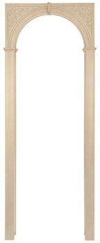 АРКА КАЗАНКА ЭКОШПОН,ЦВЕТ - СВЕТЛЫЙ ВЕНГЕ