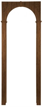 АРКА КАЗАНКА ЭКОШПОН,ЦВЕТ - ДУБ АНТИК