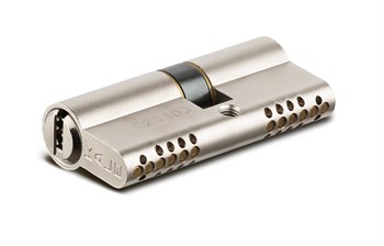 Цилиндровый Kale kilit (Кале килит) механизм 164 OBS SNE/100 (40+10+50) mm никель 5 кл. new - фото 118130