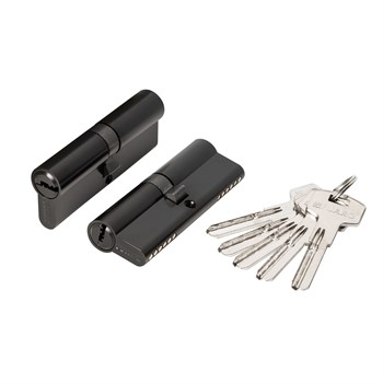 Цилиндровый Fuaro (Фуаро) механизм (200 ZA/90) 2000ZAKey90(40+10+40) BL черный 5Key - фото 118213