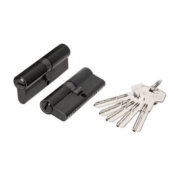 Цилиндровый Fuaro (Фуаро) механизм (200 ZA/80) 2000ZAKey80(35+10+35) BL черный 5Key - фото 118216