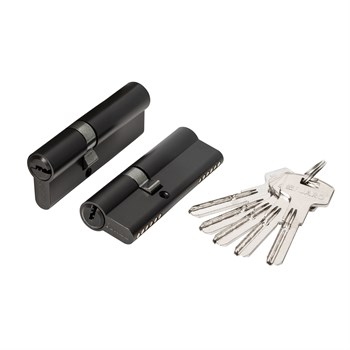 Цилиндровый Fuaro (Фуаро) механизм (200 ZA/80) 2000ZAKey80(30+10+40) BL черный 5Key - фото 118219