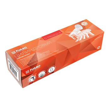 Цилиндровый Fuaro (Фуаро) механизм (D-PRO502-8/80) D-PRO5002-8Knob80(40+10+30) CP хром 5+1Key с верт. перекод. - фото 118354