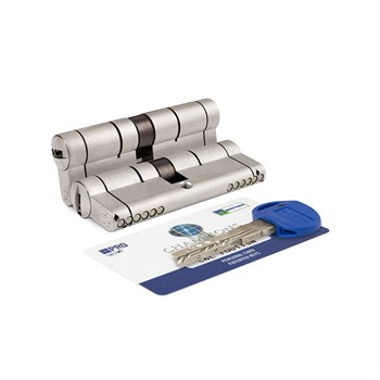 Цилиндровый Mottura (Моттура) механизм CP4D414601 (87 мм/36+10+41) МАТ.НИКЕЛЬ - фото 118698