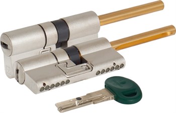 Цилиндровый механизм Mottura (Моттура) под вертушку (дл. шток) C31P313101C5 (62 мм/26+10+26), МАТ.НИКЕЛЬ - фото 118725