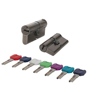 Цилиндровый Punto (Пунто) механизм MaxPro7000Key 52mm (21+10+21) GR графит 7key - фото 118852