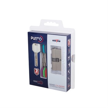 Цилиндровый Punto (Пунто) механизм MaxPro7002Knob60mm(25+10+25) GR графит 7key с вертушкой - фото 118860