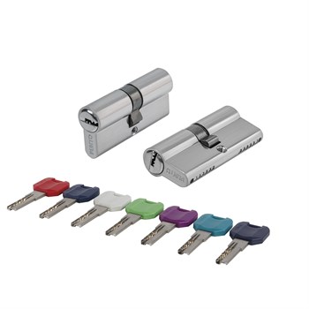 Цилиндровый Punto (Пунто) механизм MaxPro7000Key60mm(25+10+25) SSC сатин.хром 7key - фото 118894