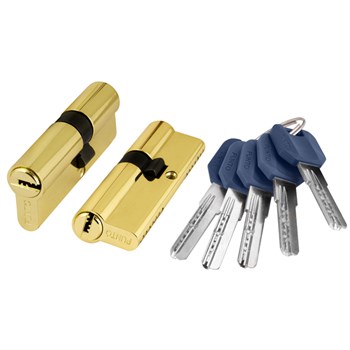 Цилиндровый Punto (Пунто) механизм (Z400/80) Z4000Key80(35+10+35) PB латунь - фото 118939