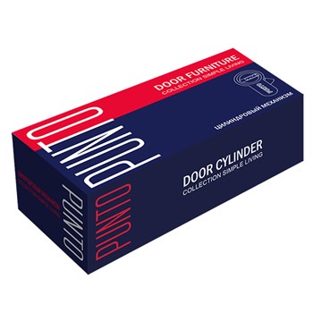 Цилиндровый Punto (Пунто) механизм (A202/100) A2002Knob100(40+10+50) с вертушкой SN никель - фото 119139