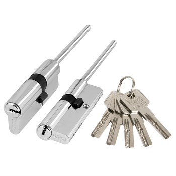 Цилиндровый Punto (Пунто) механизм Z3007Tang80(45+10+25) со штоком CP хром - фото 119303