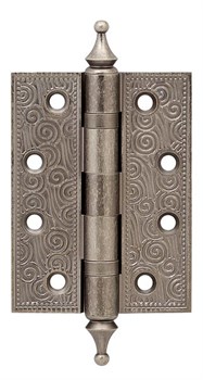 Петля Armadillo (Армадилло) универсальная Castillo CL 500-A4 102x76x3,5 AS Античное серебро - фото 132399