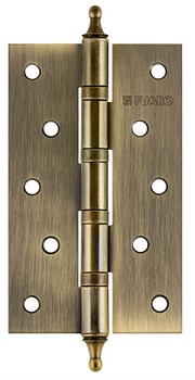 Петля Fuaro (Фуаро) универсальная IN5400UA-BL AB (4BB/A/BL 125x75x2,5) бронза БЛИСТЕР - фото 132541