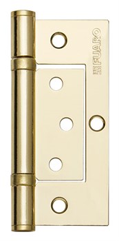 Петля Fuaro (Фуаро) универсальная без врезки IN4300W PB (300-2BB 100x2,5) латунь - фото 132581